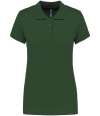 KB255 K255 Kariban Ladies Short Sleeve Piqué Polo Shirt Forest Green colour image